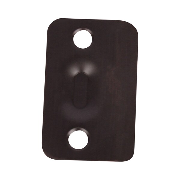 Pamex Round Corner Strike for Ball Catch Oil Rubbed Bronze Finish - DD05100OB