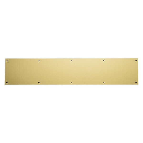 Baldwin Estate Lifetime Satin Nickel Kick Plates - 2000.056.0630