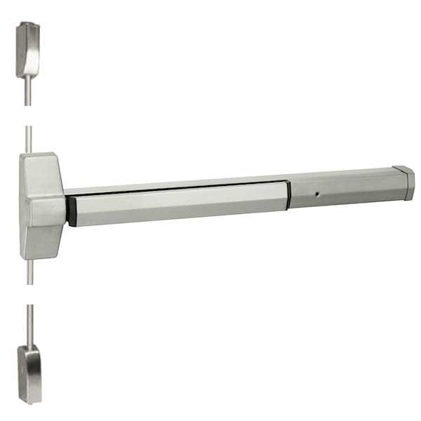 Yale Grade 1 Rim Exit Bar, Wide Stile Pushpad, 48 Device - 7170 48 630