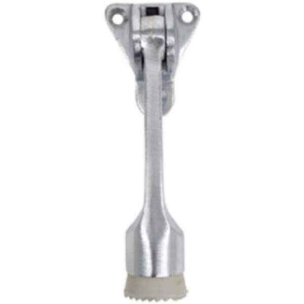 Perfectpatio DT100008 4 in. Satin Chrome Plated, Die Cast Aluminum Door Holder - PE865877