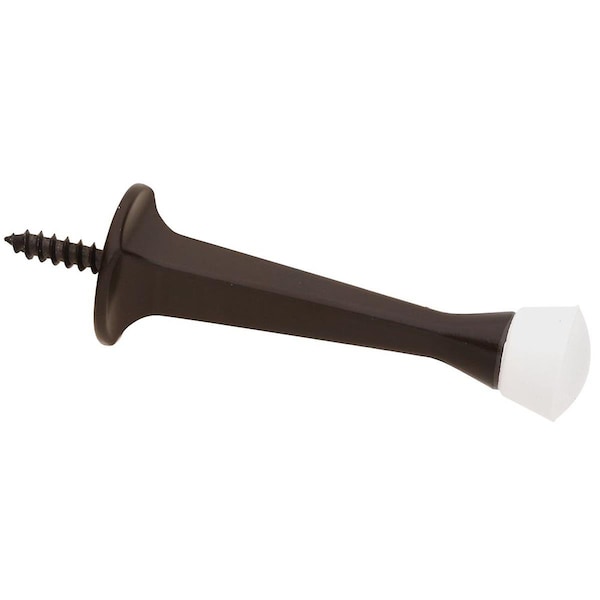 Stanley Stanley National Hardware  3 in. Rigid Door Stops, Oil Rubbed Bronze - N331-355