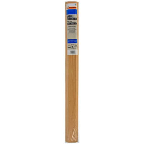 Thermwell Products Thermwell WAT36HR Clear Oak High Rug Exterior Saddle Threshold - TH575041