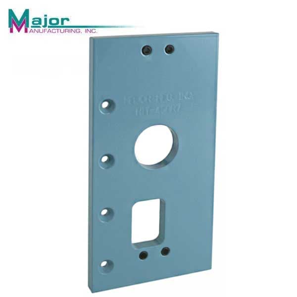 Major Major: HIT-45AR7 - Adams Rite 4550 Deadlock Lever Opening Template - MJR-HIT-45AR7