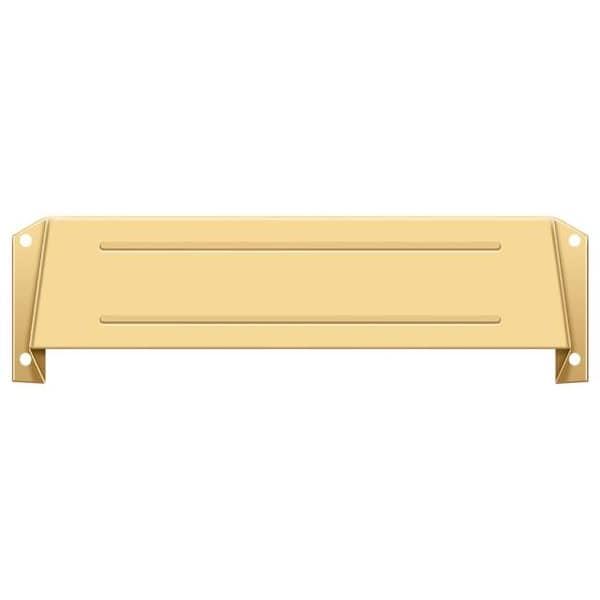 Deltana Letter Box Hood Lifetime Brass - MSH158CR003