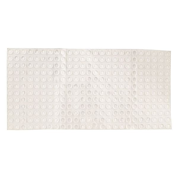 Rockwood Door Silencer, Rubber, clear, 1/8"H, PK.300 - 608CA.CLEAR