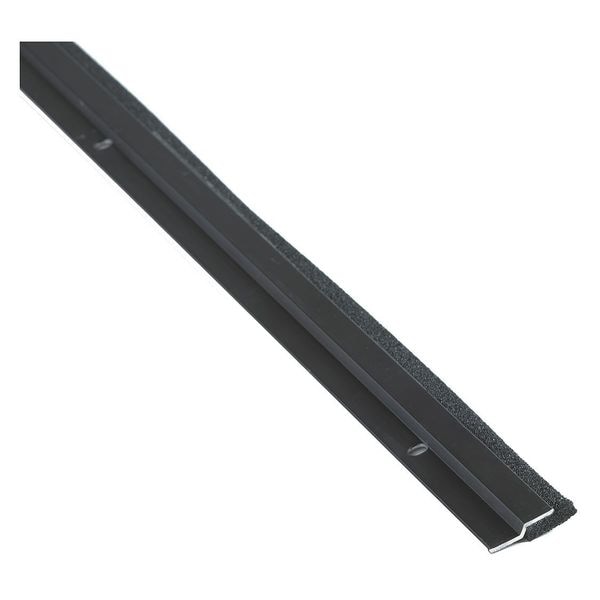 National Guard Weatherstrip, 1/4in., Neoprene, Black - 127NDKB-84
