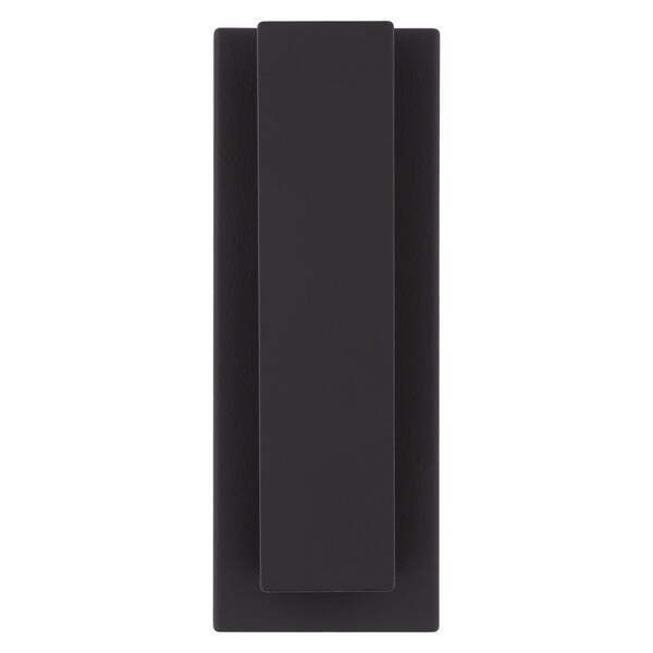 National Hardware National Hardware Reed 4.75 in. L Matte Black Brass Door Knocker - N336-703