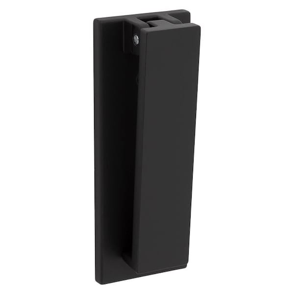 National Hardware National Hardware Reed 4.75 in. L Matte Black Brass Door Knocker - N336-703