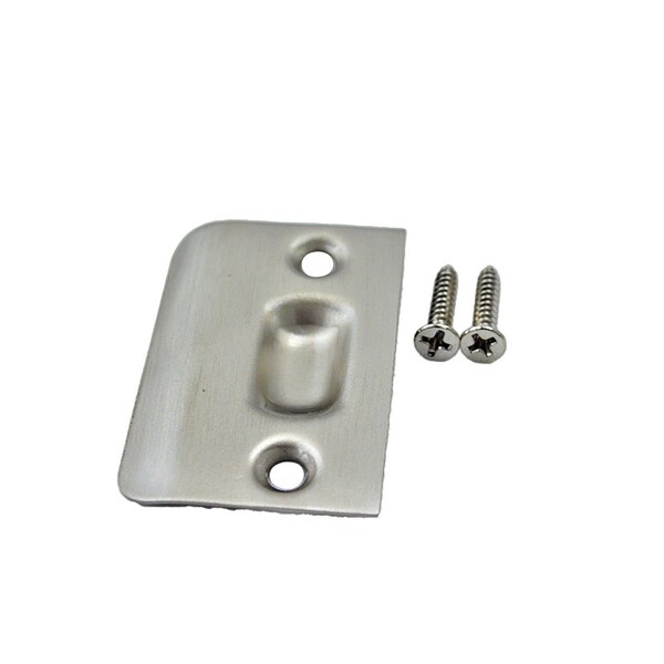 Ives Commercial Steel Strike for 347 Ball Catch Satin Nickel Finish - 0953619