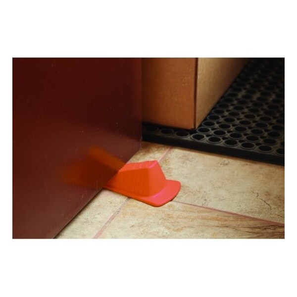 Giant Foot Doorstop, 3-1/2"x6-3/4"x2", Safety Orange - MAS00965
