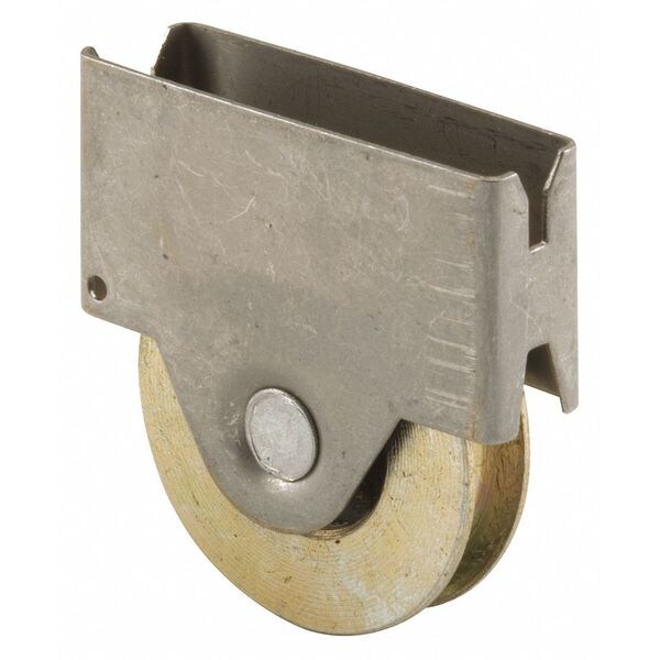 Prime-Line 1 in. Steel Ball Bearing Wheel Screen Door Roller Assembly, Columbia (2 Pack) - B 696