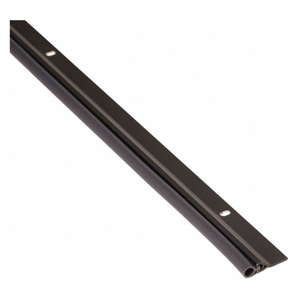 National Guard Weatherstrip, 5/16in., Silicone, Black - 160SDKB-96