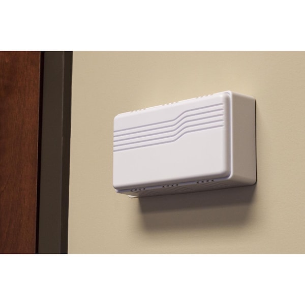 Heath-Zenith Heath Zenith White Plastic Wired Door Chime Kit - SL-27102-90
