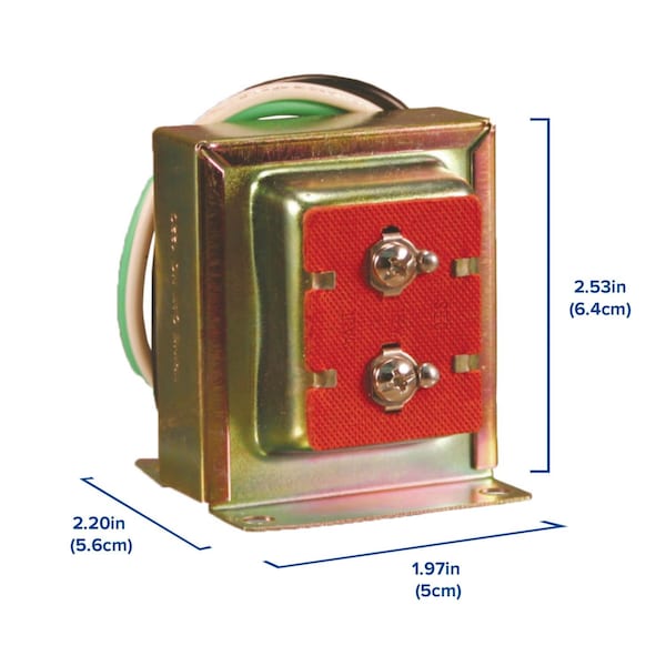 Heath-Zenith Heath Zenith White Plastic Wired Door Chime Kit - SL-27102-90