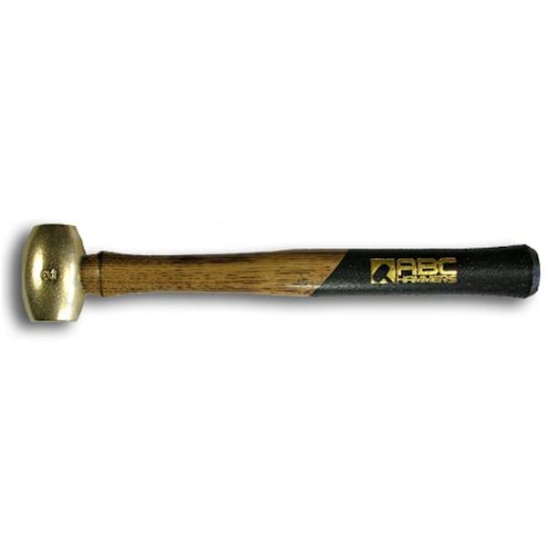 Abc Hammers 2 Lb. Brass Hammer With 15 In. Wood Handle - AB1841
