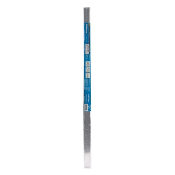 M-D Building Products M-D Building Products 0.125 in. H X 1.75 in. W X 36 in. L Aluminum Flat Top Saddle Threshold Silver - 11056