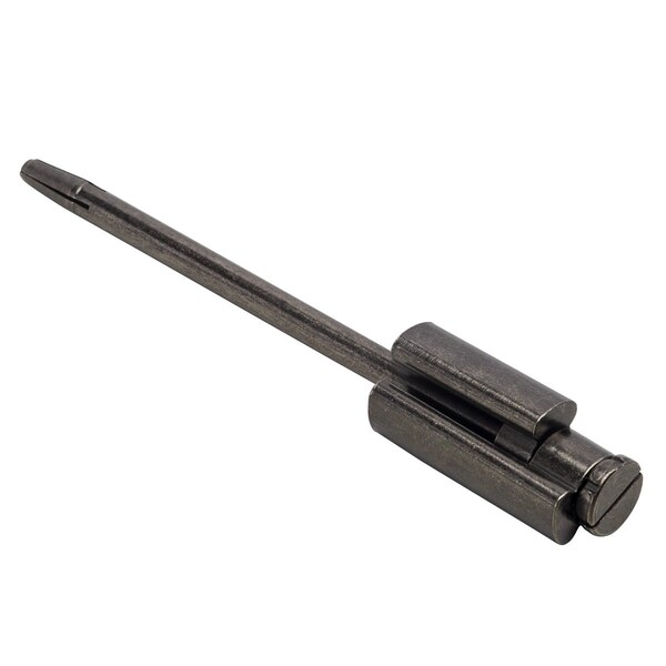 Richelieu 5inch 127 mm HeavyDuty Hinge Pin Door Stop, Antique Nickel - 221301275