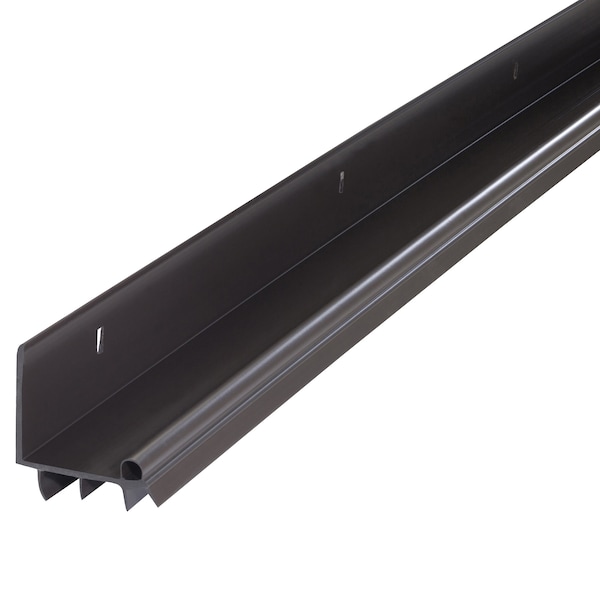 M-D Building Products 36 in. Brown Vinyl L-Shape Screw-on Under Door Seal - 78899