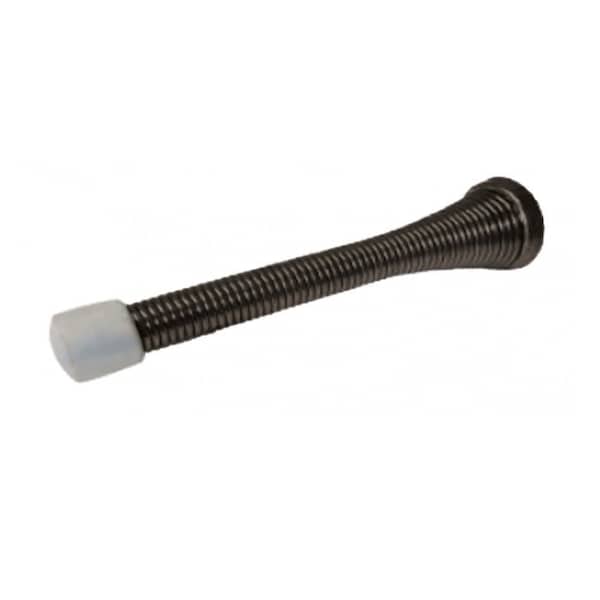 Cal-Royal 3-3/4 Heavy Duty Jumbo Spring Door Stop Screw and Metal Base, US10B Oil Rubbed Bronze - JFS13-10B