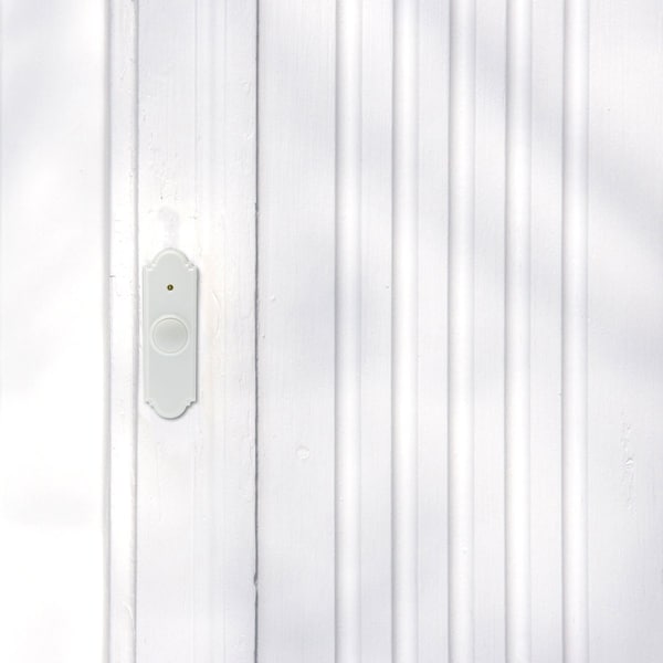 Iq America WD6104A Wireless Doorbell Pushbutton Replacement Slimline Non-lighted White - WD6104A