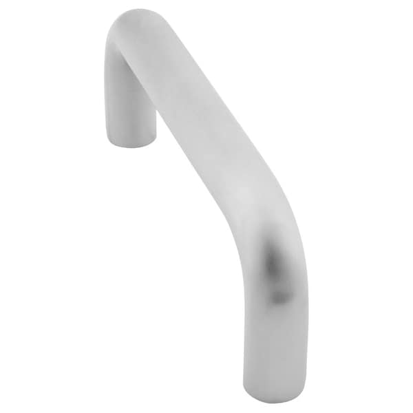 Ives Straight Door Pull, 10-in CTC, 1-in Diameter, 2-1/2-in Clearance, Satin Stainless Steel - 8103EZHD-0 US32D
