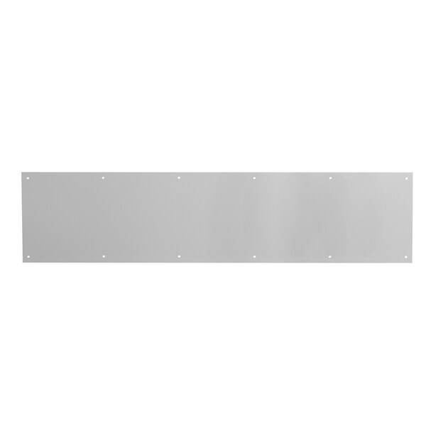Prime-Line Kick Plate, 8 x 36 in., Satin Aluminum Single Pack - J 4754