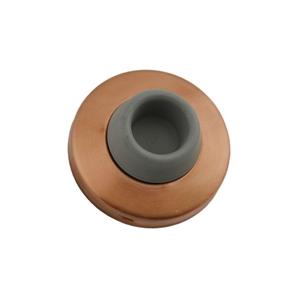 Ives Commercial Solid Brass 2-1/2in Concave Wall Bumper Satin Bronze Finish - WS406407CCV10
