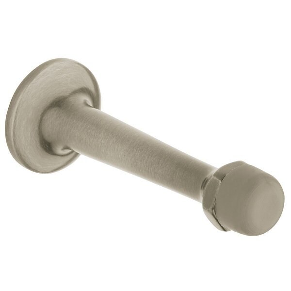 Baldwin Estate Lifetime Satin Nickel Door Stop - 4045.056