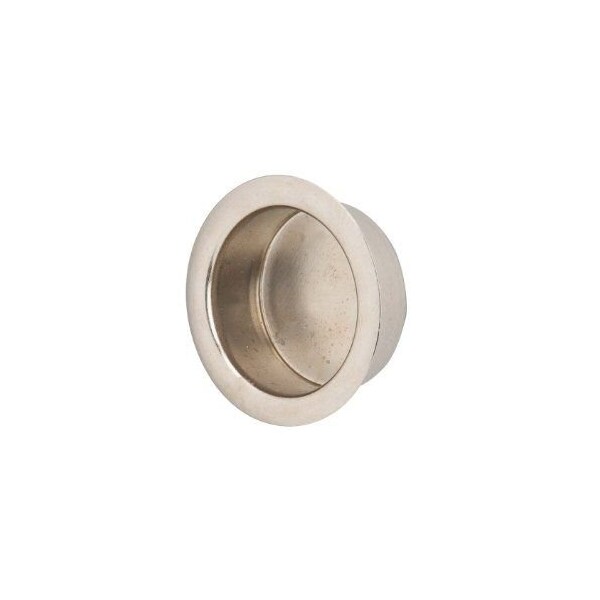 Ives Commercial 1in Finger Pulls Pack of 4 Satin Nickel Finish, 4PK - 218B15