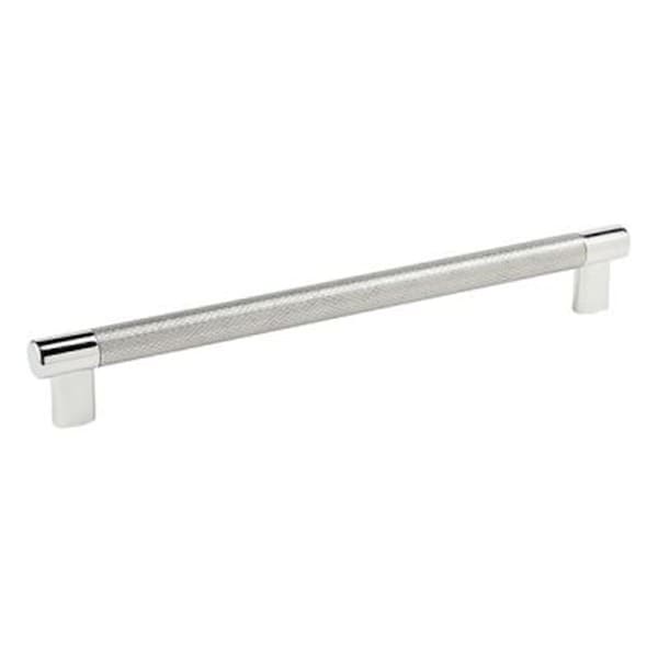 Gardencare 256 mm Pull Esquire, Polished Nickel & Stainless Steel - GA308465