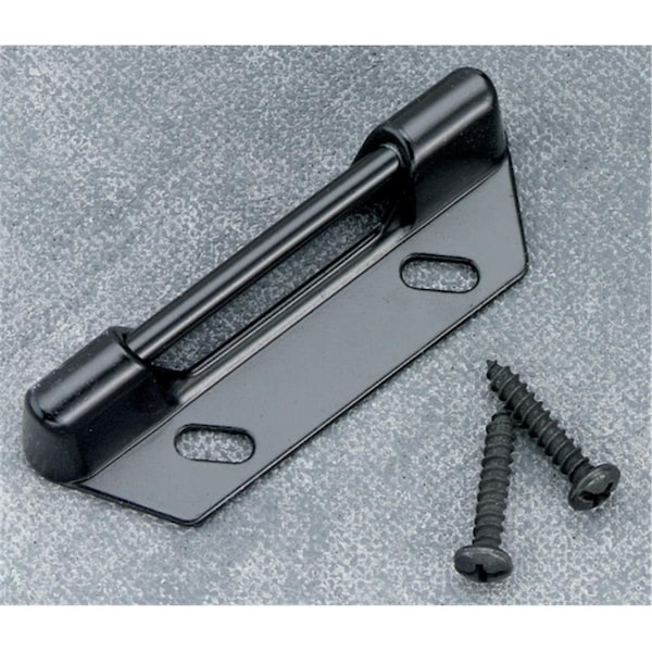 Homecare Products Black Screen Door Strike Plates - HO1805076