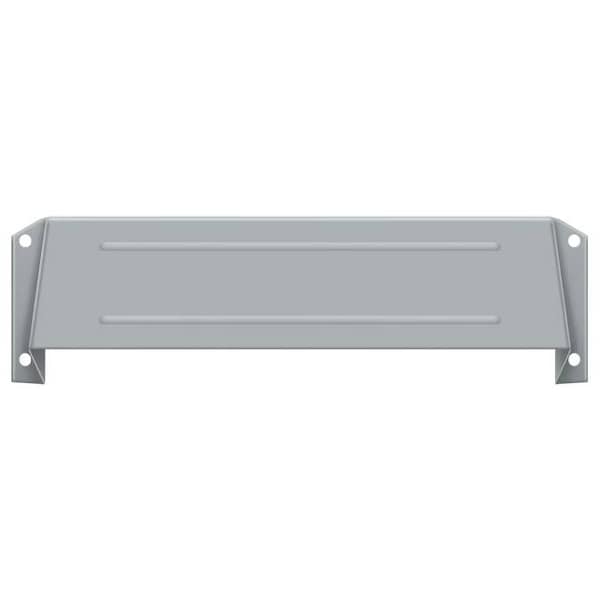 Deltana Letter Box Hood Satin Chrome - MSH158U26D