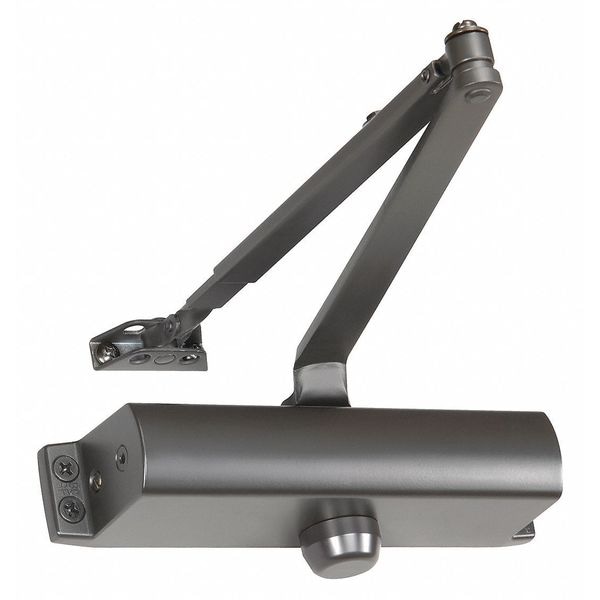 Norton Door Controls Manual, Hydraulic, Norton 160, Door Closer, Heavy Duty Interior and Exterior, Dark Bronze - 164 X 690 X TPN