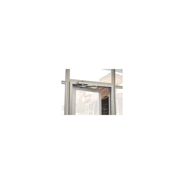 Norton Door Controls Door Closer, Norton 1601, Hydraulic, Manual, Housing Length 9-3/4 in, Gray - 1601XAL
