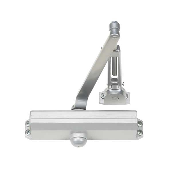 Norton Door Controls Manual, Hydraulic, Norton 1600, Door Closer, Heavy Duty Interior and Exterior, Gray - 1601 X 689