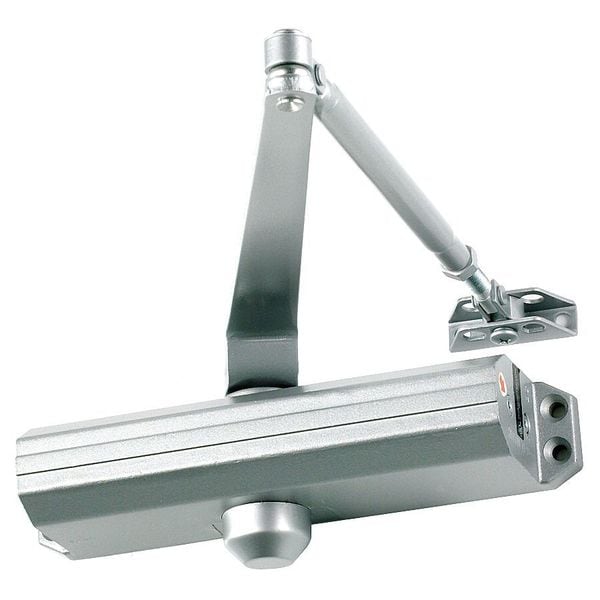 Falcon Manual, Hydraulic, SC60 Series Surface Closers, Door Closer, Standard Duty Interior, Aluminum - SC61A RWPA AL
