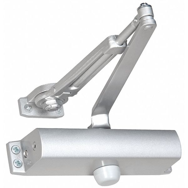 Norton Door Controls Manual, Hydraulic, Norton 160, Door Closer, Heavy Duty Interior and Exterior, Gray - 161BF X 689 X TPH