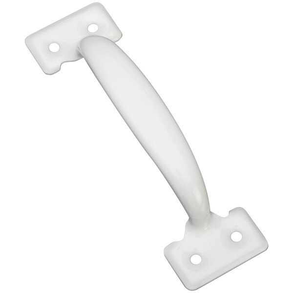 National Hardware National Hardware 5-3/4 in. L White Steel Utility Pull - N248-427