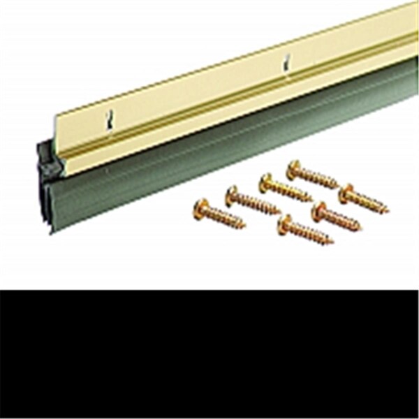 M-D Building Products 5702 36 in. Brite Gold Door Sweep Dv-1 - 43374057027