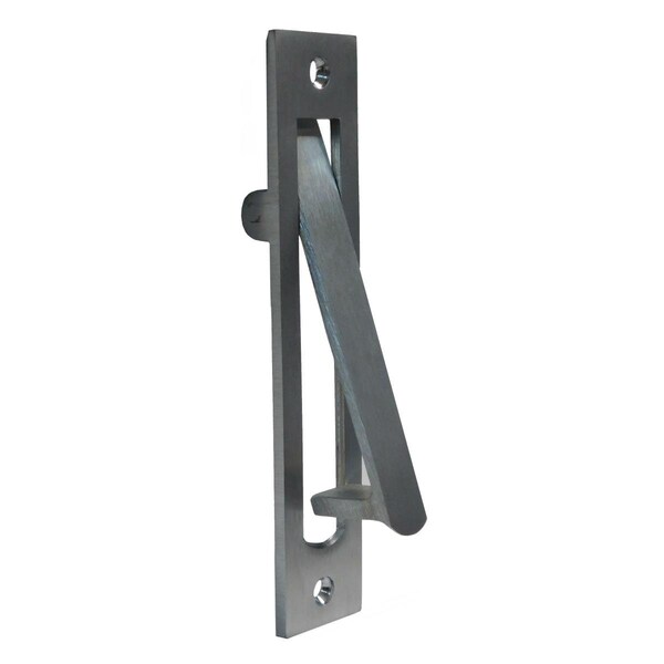 Heat Wave 106-626 Consealed 6 in. Edge Brushed Chrome Door Pull - Brushed Chrome - HE2949728