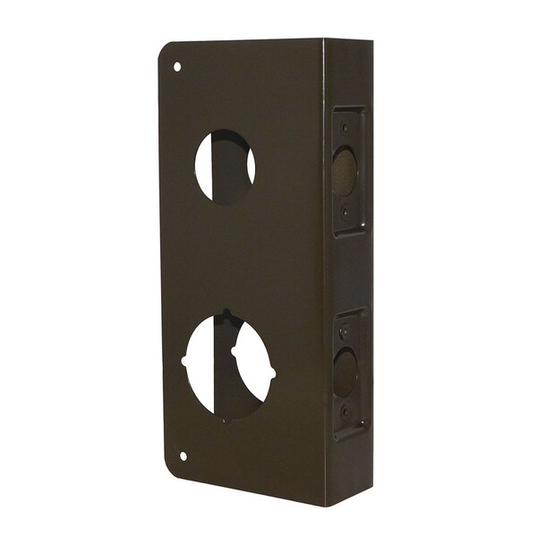 Don-Jo Classic Wrap Around for Double Lock Combination Lockset with 2-1/8in and 1-1/2in Holes 4in - CW26410B