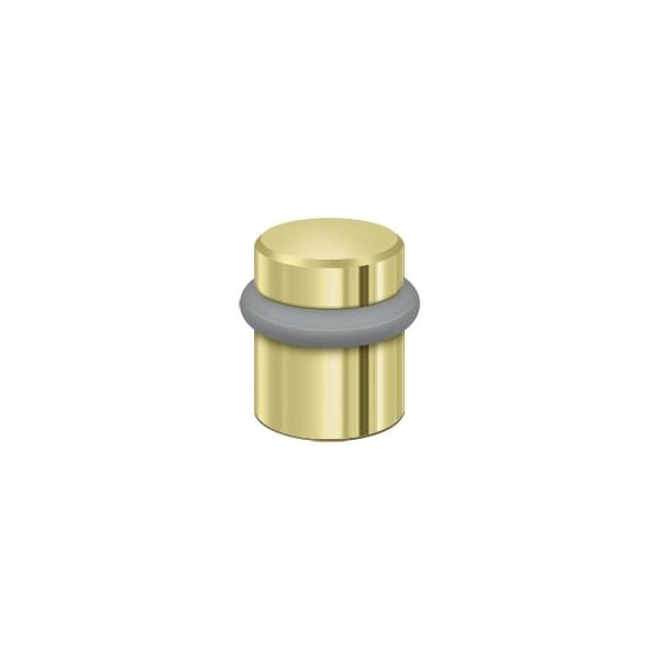 Deltana Round Universal Floor Bumper 1-1/2" Bright Brass - UFB4505U3