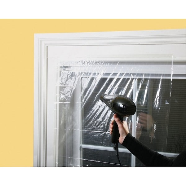 Frost King Indoor Shrink Window Kit, 84 in W, 110 in L - V83M