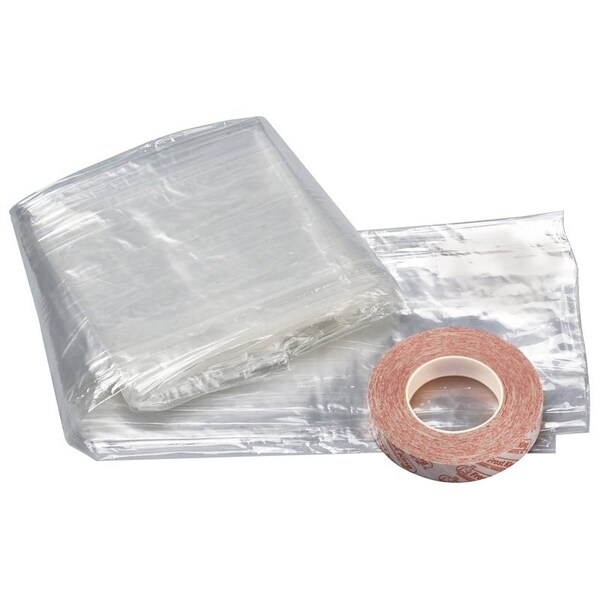 Frost King Indoor Shrink Window Kit, 84 in W, 110 in L - V83M
