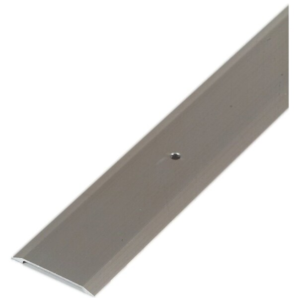 M-D Building Products Saddle Threshold, 36 in L, 134 in W, Aluminum, Satin Nickel - 49010