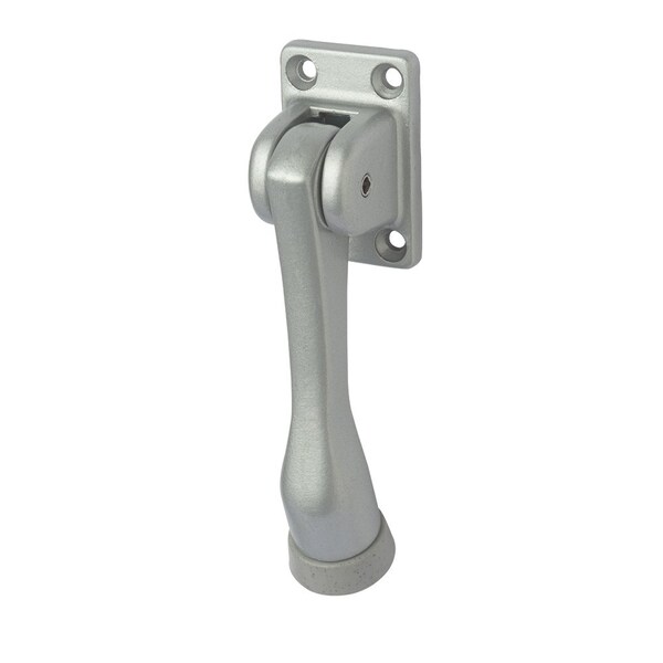 Rockwood 4" Kick Down Door Stop Aluminum Finish - 460ALM
