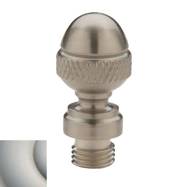 Baldwin Estate Lifetime Satin Nickel Hinge Pins and Finials - 1092.056.I