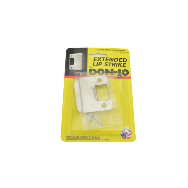 Don-Jo 2-1/4" Full Lip Strike with 1-1/2" Extended Lip with Round Corners - EL115630RC