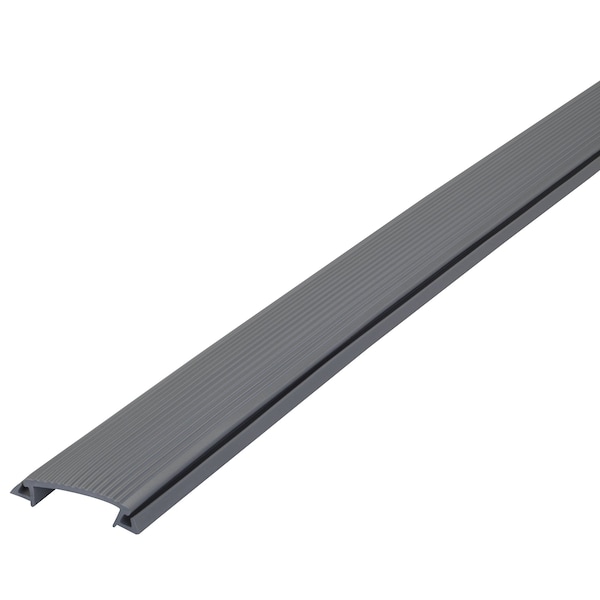 M-D Building Products 1-1/2 in. x 3/4 in. x 36 in. Gray Vinyl Replacement Insert for Heavy Duty Thresholds - 43824