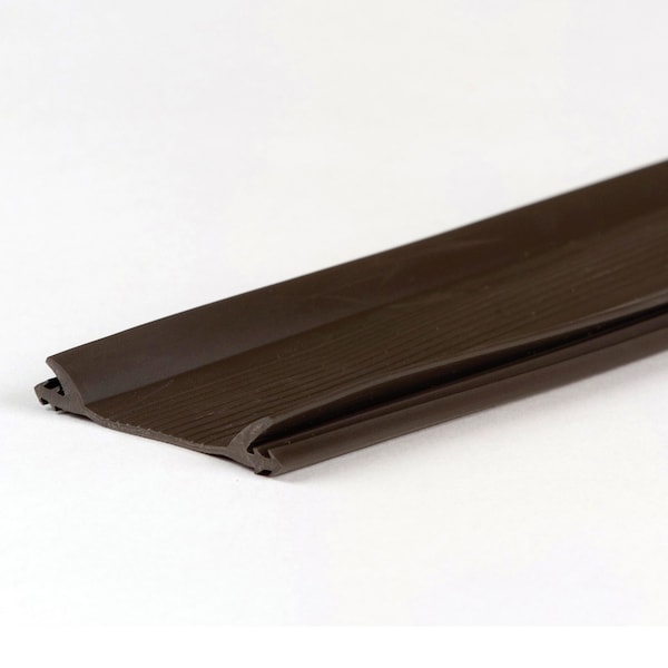 M-D Building Products 1-25/32 in. x 5/8 in. x 36 in. Bronze Vinyl Replacement Insert for Hardwood Thresholds - 13565